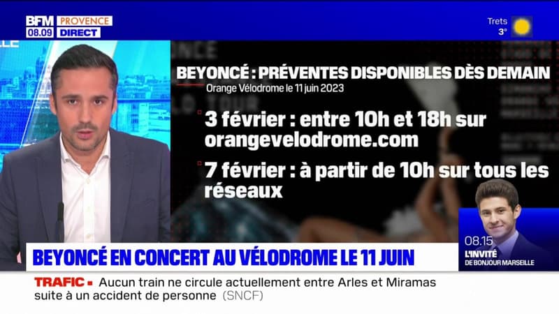 Marseille: Beyoncé en concert au stade Vélodrome le 11 juin
