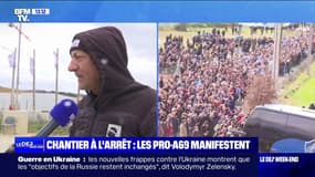 Arrêt du chantier de l'A69: "Avec tous mes collègues, on a été déçu, je prends ça comme une injustice", dénonce un ouvrier
