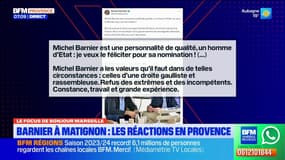 Michel Barnier à Matignon: les réactions des politiques en Provence
