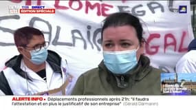 Lille: en grève, ces soignants réclament leur prime Covid 
