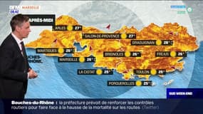 Météo Bouches-du-Rhône: grand soleil et des températures élevées