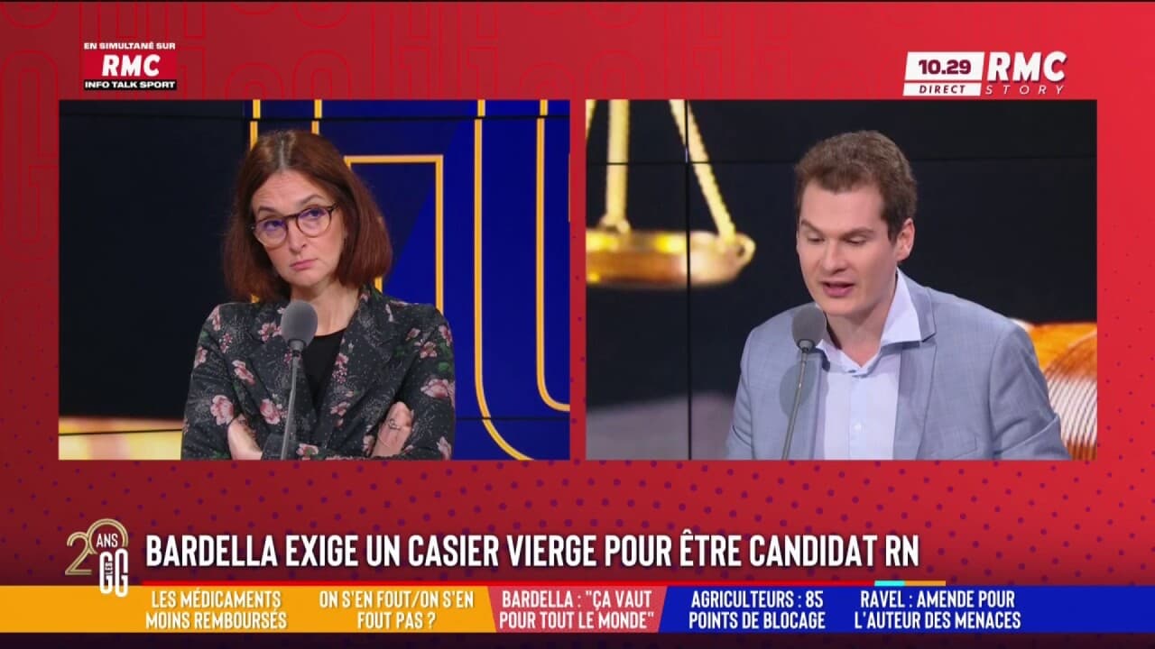 Déclaration de Jordan Bardella : 