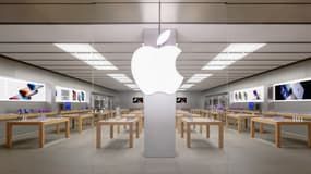 L'Apple Store Les Quatre Temps, à Puteaux