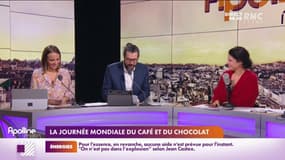 C'est aujourd'hui la fête mondiale du chocolat et du café, Charles Magnien est donc heureux.