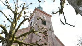 L'église Saint-Arnould de Plaine, où se déroulent les obsèques de Lina le vendredi 25 octobre 2024.
