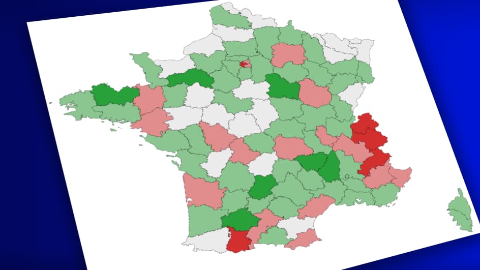 Carte Voici Les Departements Qui Ont Perdu Le Plus De Population Pendant Le Confinement