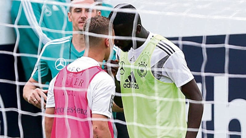 Joshua Kimmich et Antonio Rüdiger