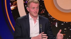 César Maklary, président et cofondateur de Fluidstack, le 19 mai 2025 sur BFMTV.