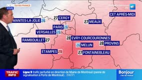 Météo Paris Île-de-France: un ciel nuageux plus pluvieux ce vendredi, jusqu'à 29°C à Étampes