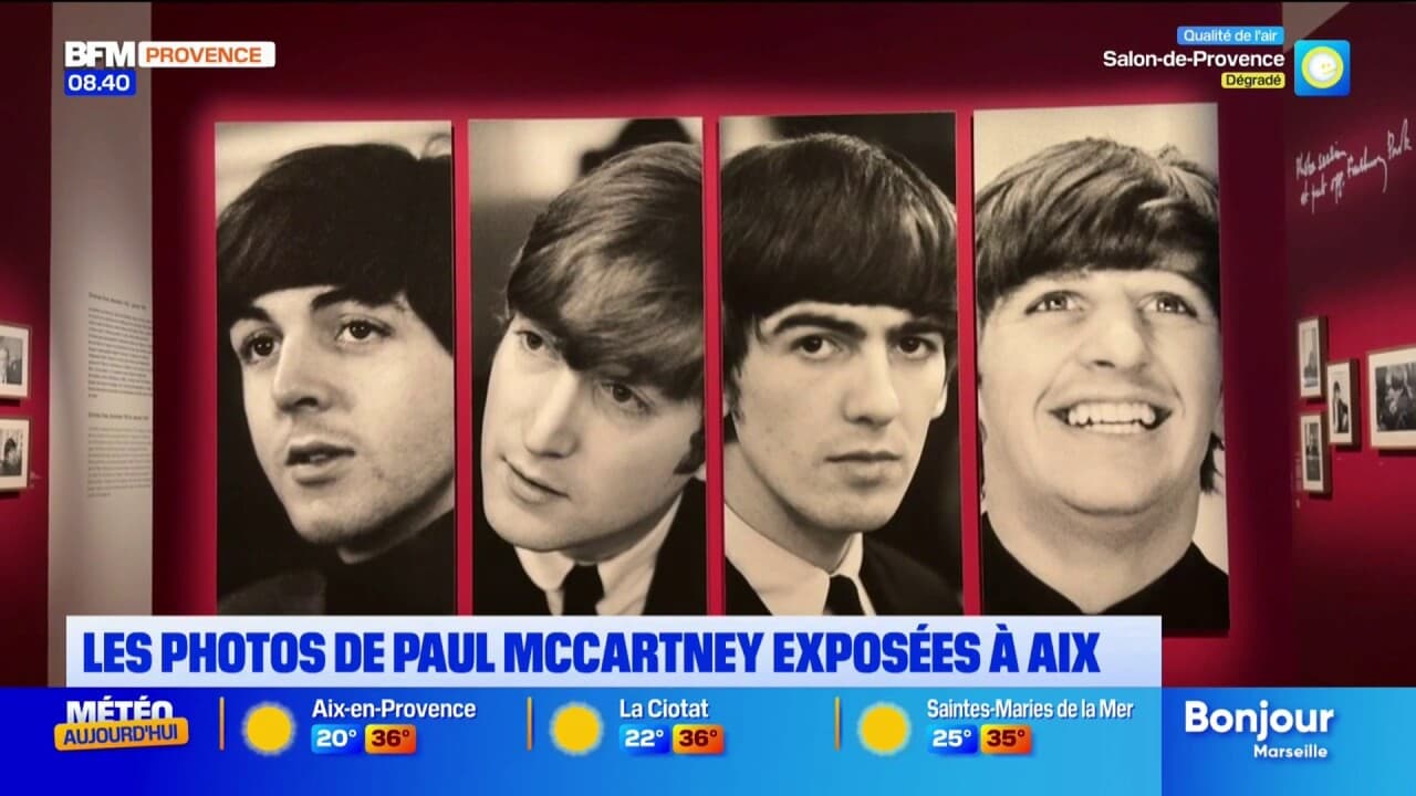 Les photos de Paul McCartney exposées à Aix-en-Provence