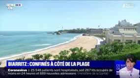 À Biarritz, une interdiction de plage respectée malgré la forte tentation
