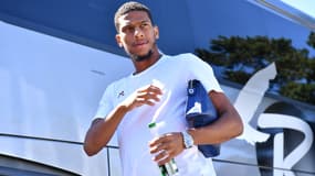 Jean-Clair Todibo qui arrive pour le match de Nice, 20 août 2023