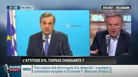 Brunet & Neumann : "Ce chaos, on aurait pu l'éviter si l'on n'avait pas eu de Tsipras" - 08/07