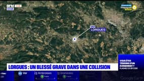Var: un blessé grave dans une collision à Lorgues