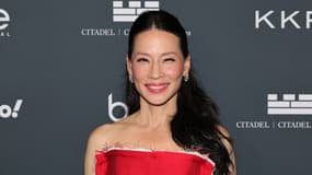 Lucy Liu, à la remise de prix de l'Asian American Foundation, le 21 mai 2025 à New York.