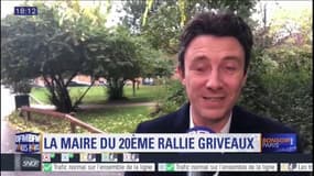 La maire du 20e arrondissement de Paris rallie Benjamin Griveaux: "cela démontre qu'au delà des clivages politiques, nous pouvons rassembler", félicite le candidat LaREM