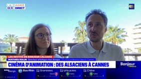 La société de production strasbourgeoise Amopix star de Cannes ce mercredi 22 mai, pour son film "Angelo dans la fôret mystérieuse"