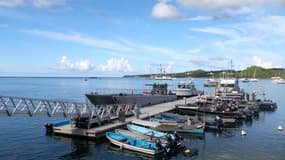 Des bateaux utilisés pour lutter contre l'immigration clandestine à Mayotte