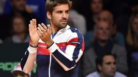 Arnaud Clément, le capitaine de l'équipe de France de Coupe Davis