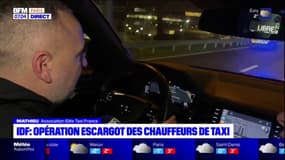 Île-de-France: opération escargot des chauffeurs de taxis