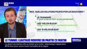 Nice: le tunnel Liautaud rouvre en partie ce mercredi