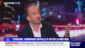 Censure : Bompard appelle à voter la motion - 20/11