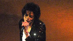 Michael Jackson lors d'un concert au Madison Square Garden, à New York, en 2001.
