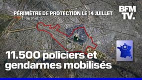 Défilé du 14-Juillet, match du PSG... Le dispositif de sécurité mis en place à Paris