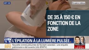 L'épilation à la lumière pulsée