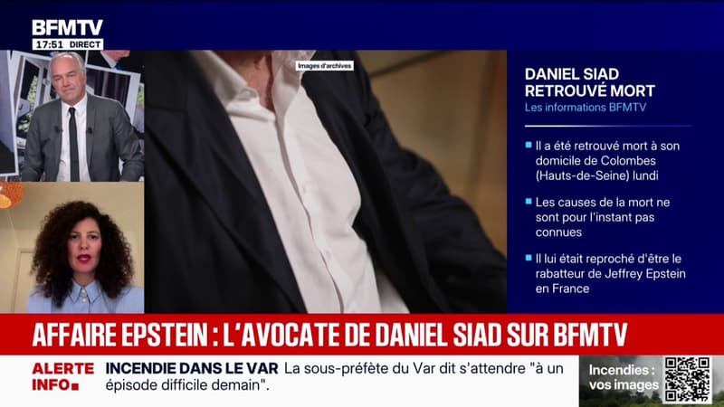 Daniel Siad: "sa mort est extrêmement étonnante" raconte son avocate, Ménya Arab-Tigrine