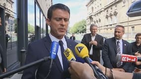 Le Premier ministre Manuel Valls, le 21 juillet 2015