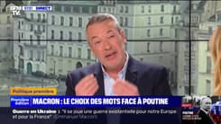 ÉDITO - Interview d'Emmanuel Macron sur l'Ukraine: "Un président grave pour un exercice délicat où chaque mot compte"
