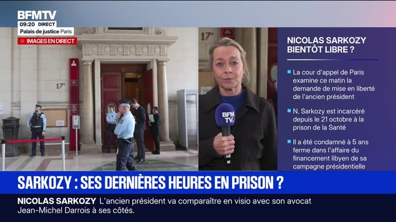 Demande de mise en liberté de Nicolas Sarkozy: comment va se dérouler l'audience au palais de justice de Paris?