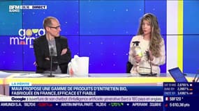 Maia, de la lessive et des produits ménagers sans composants toxiques.