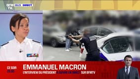 Voiture de police attaquée à Paris: "Il est inadmissible qu'un policier de la République soit l'objet d'attaque de ce type" déclare Sonia Fibleuil, porte-parole de la Police nationale