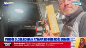 Vendée Globe: Romain Attanasio fête Noël en mer