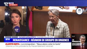 Projet de loi immigration: les groupes de la majorité réunis en urgence