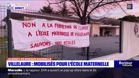 Vaucluse: une mobilisation contre la fermeture d'une classe à l'école maternelle de Villelaure