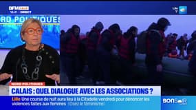 Calais: face à la crise migratoire, Natacha Bouchart dénonce "la grande hypocrisie" de l'Angleterre