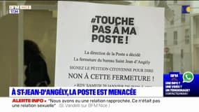 Nice: la Poste de Saint-Jean-d'Angély menacée de fermeture