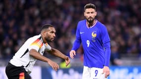 Olivier GIROUD lors de France-Allemagne le 23/03/2024