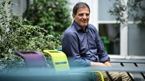 Florian Grill, chef de file de l'opposition à la Fédération française de rugby (FFR), à Paris, le 8 juillet 2020