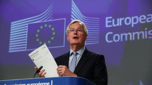 le négociateur européen Michel Barnier, le 5 juin 2020 à Bruxelles