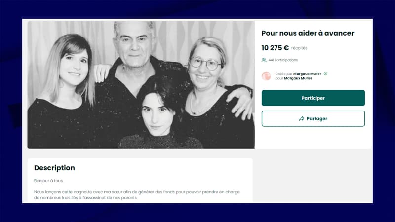 Gironde: deux soeurs lancent un appel aux dons pour engager un détective après leur meurtre de leurs parents
