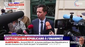 Xavier Bertrand (président LR de la région Hauts-de-France): "Éric Ciotti est devenu un militant du Rassemblement national, rien de plus"
