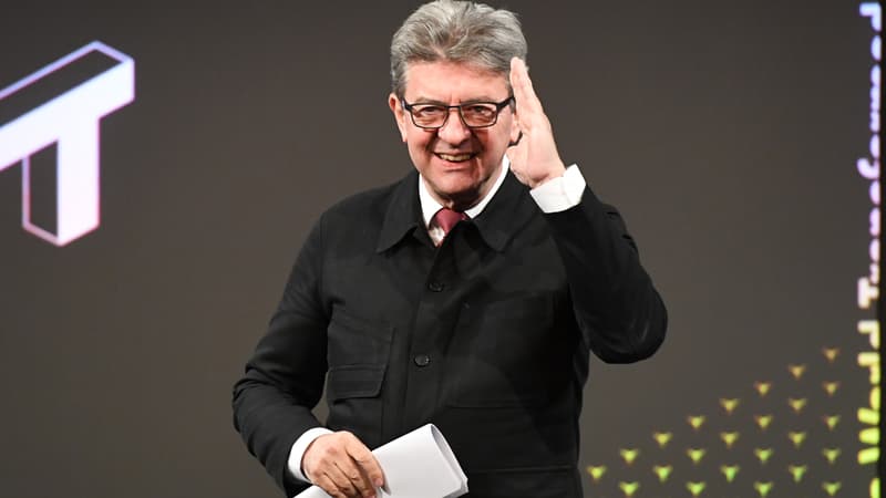 Le leader de la France insoumise Jean-Luc Mélenchon, à un événement en marge de la Conférence du parti travailliste britannique, le 24 septembre 2018 à Liverpool.