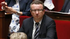 Christian Paul, l'un des députés socialistes dits "frondeurs", à l'Assemblée nationale, le 16 septembre 2014 à Paris