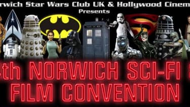 L'affiche de la convention de fans, organisée par le fan club de Star Wars.