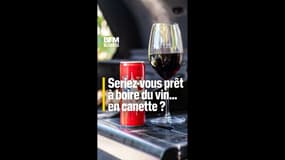 Seriez-vous prêt à boire du vin... en canette ? 