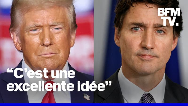 Donald Trump veut faire du Canada le 51e État américain